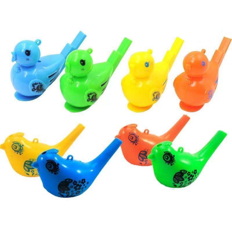10Pcs Novelty Funny Water Bird Whistle For Kids Musical Instruments Birthday Party Toys Regalos Cumpleaños Niños Para Invitados