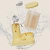 Easy Install 2 in 1 Hamster Water Dispenser Automatic with Base Pet Auto Dispenser Leak-Proof Food Feeding Bowl for Small Animal