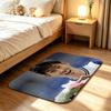 S-Son Heung-min Soft Comfortable Short Plush Rug Carpet mat Anti‑Slip Floor Mat Machine Washable Home Decor