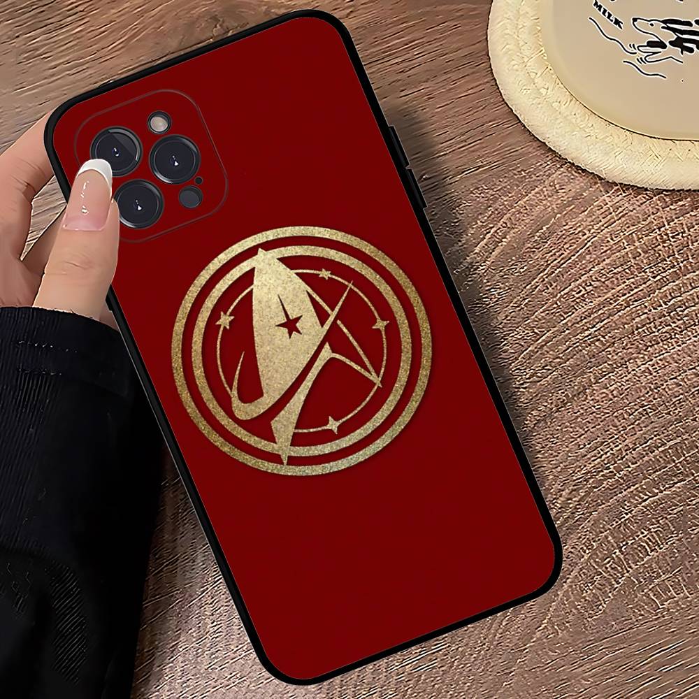 Star T-Trek Movie Logo Phone Case For IPhone 17 Pro Max Air Back Cover 16 15 14 13 12 11 Pro Max Case
