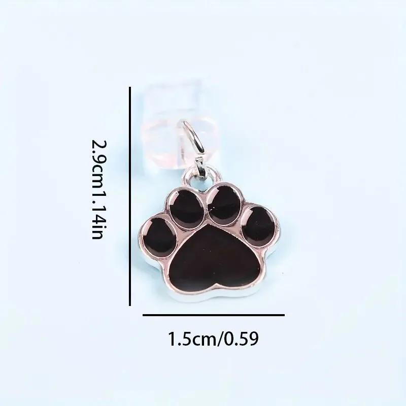 1 Piece Kawaii Cartoon Cat Paw Dust Plug for Phone Fashion Women Girl Kitten Paw Dust Plug Charm Cute Phone Accessories