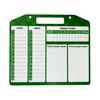 Magnetic Baseball Lineup Board for Dugout Double-Sided Baseball Coaching Broad with 30 Lineup Cards Baseball Tactical Clipboard