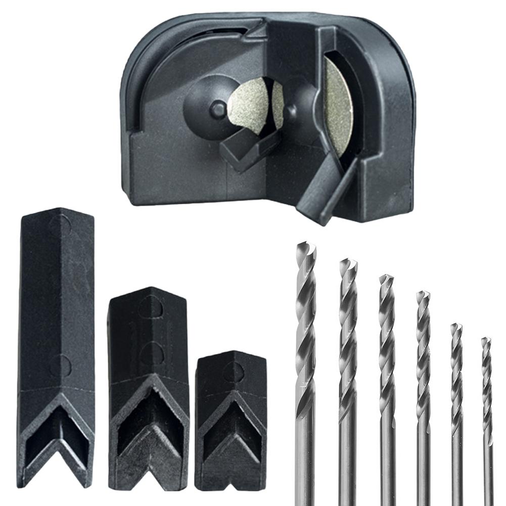 Drill Bit Grinding Sharpener Portable Impact Drill Milling Cutter Grinder Electric Impact Drill Knife Sharpener for Metalworking