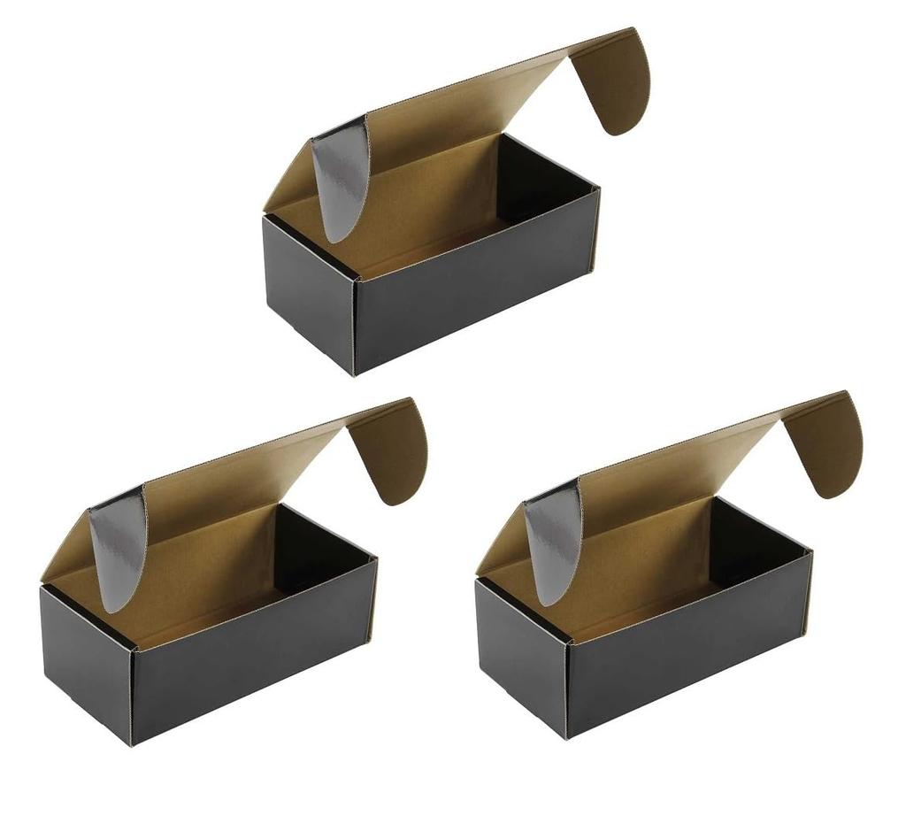 YANOMAN Storage Box DX Black of (Set 3)
