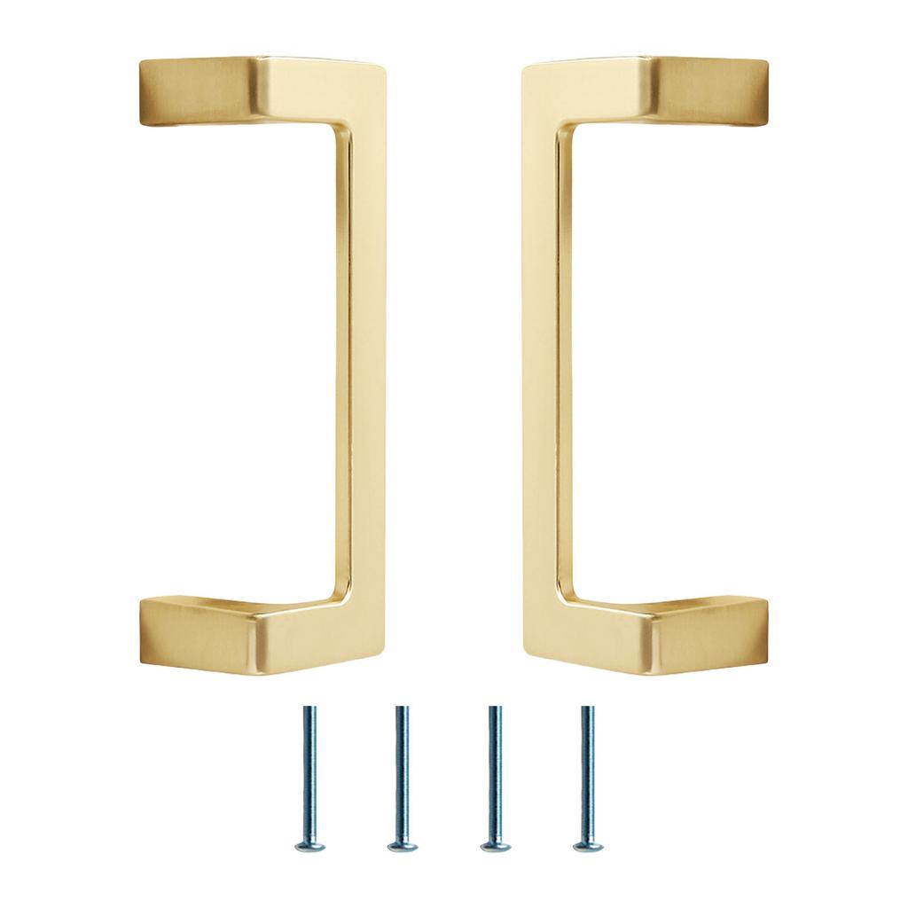 Antique Brass Drawer Handles Vintage Style Cabinet Pulls Elegance Cabinet Handles Pair for Bathroom & Dresser Cabinets