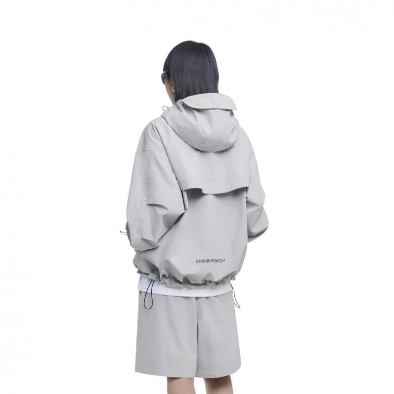 NOMANUAL Penon Wind Shell   Warmgrau