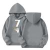 Cute Hoodies For Teen Children Trendy Preppy Hooded Sweatshirts Oversized Long Sleeve Shirts Clothes For Children