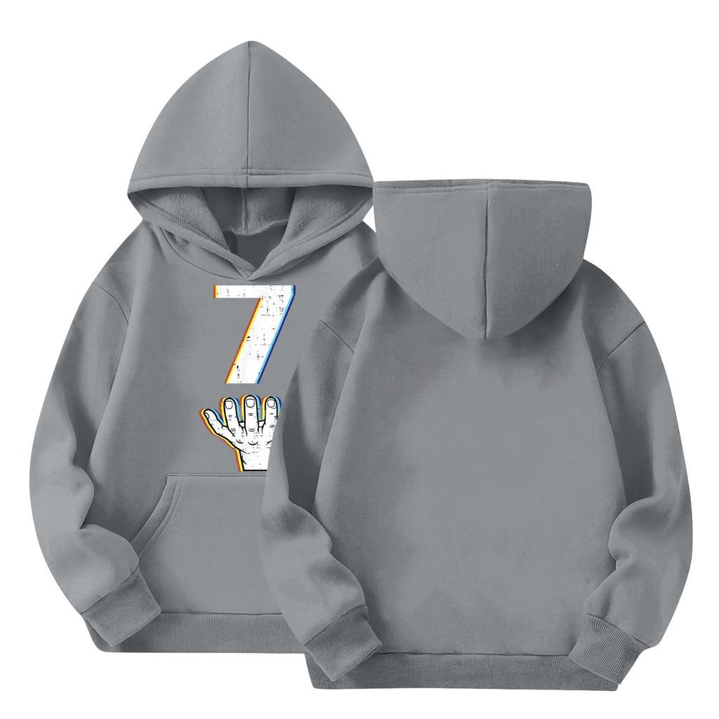 Cute Hoodies For Teen Children Trendy Preppy Hooded Sweatshirts Oversized Long Sleeve Shirts Clothes For Children