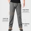 Wiosenne jesienne modne spodnie casualowe dla mężczyzn bawełniane spodnie cargo w jednolitym kolorze z elastyczną talią proste nogawki streetwear męskie spodnie joggers