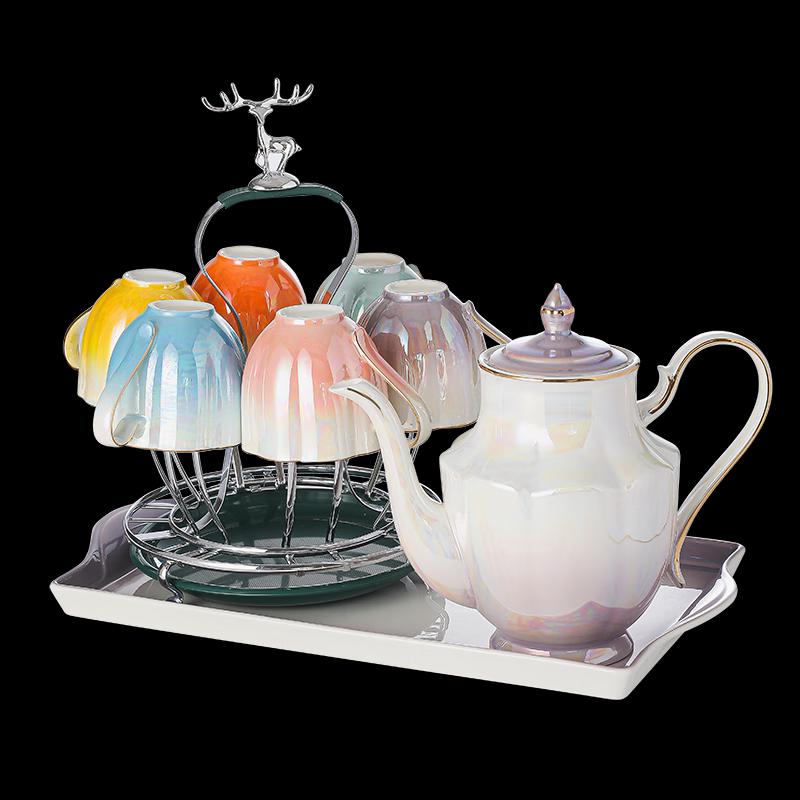 Naijiang Light Luxury Ceramic Tea Set