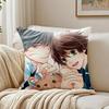 Simple fashion icon JJunjou Romantica Cushion Cover Linen Pillowcase Soft  for Sofa Bed Home Room Decor