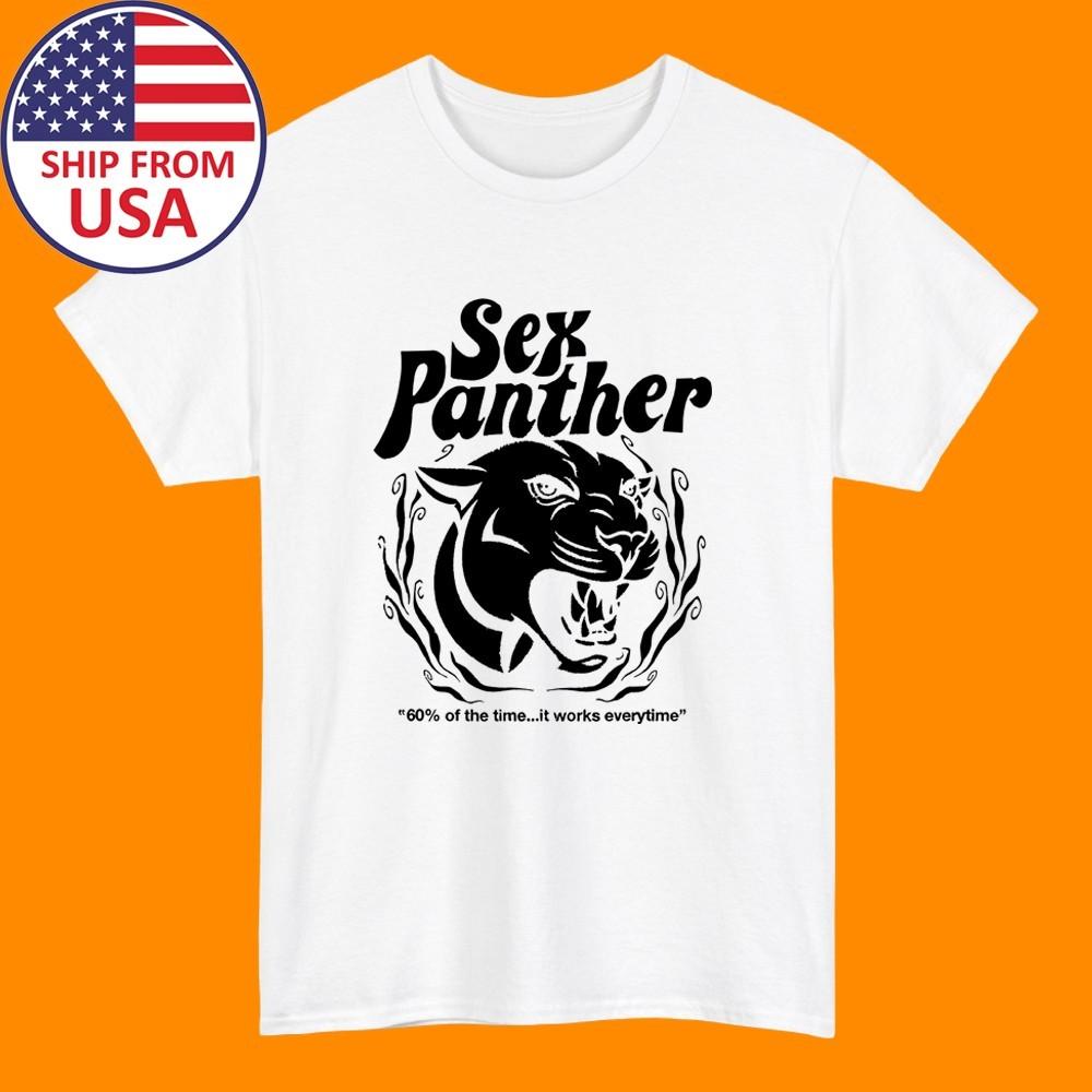 Anchorman Sex Panther Men#039;s White Size S5XL Unisex T-Shirt L