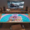 BFF Cartoon Color Mouse Pad Large Gaming Table Cushion Non-slip Laptop Tablet Big Mousepad XXL Mat Mini PC Playmat With Lock edge