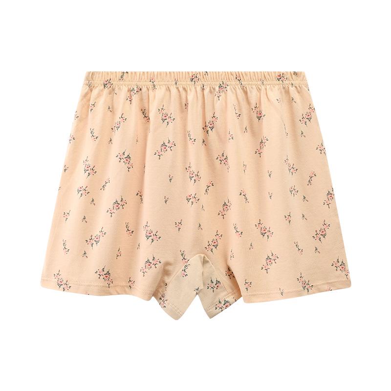 Plus Size High-Waisted Cotton Boxer Briefs for Elderly Men