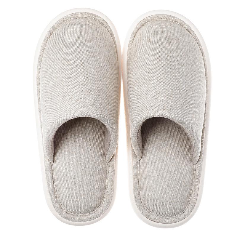 EVA Herren Übergröße Rutschfeste Baumwollpantoffeln mit Weicher Sohle für Indoor-Komfort im Herbst/Winter