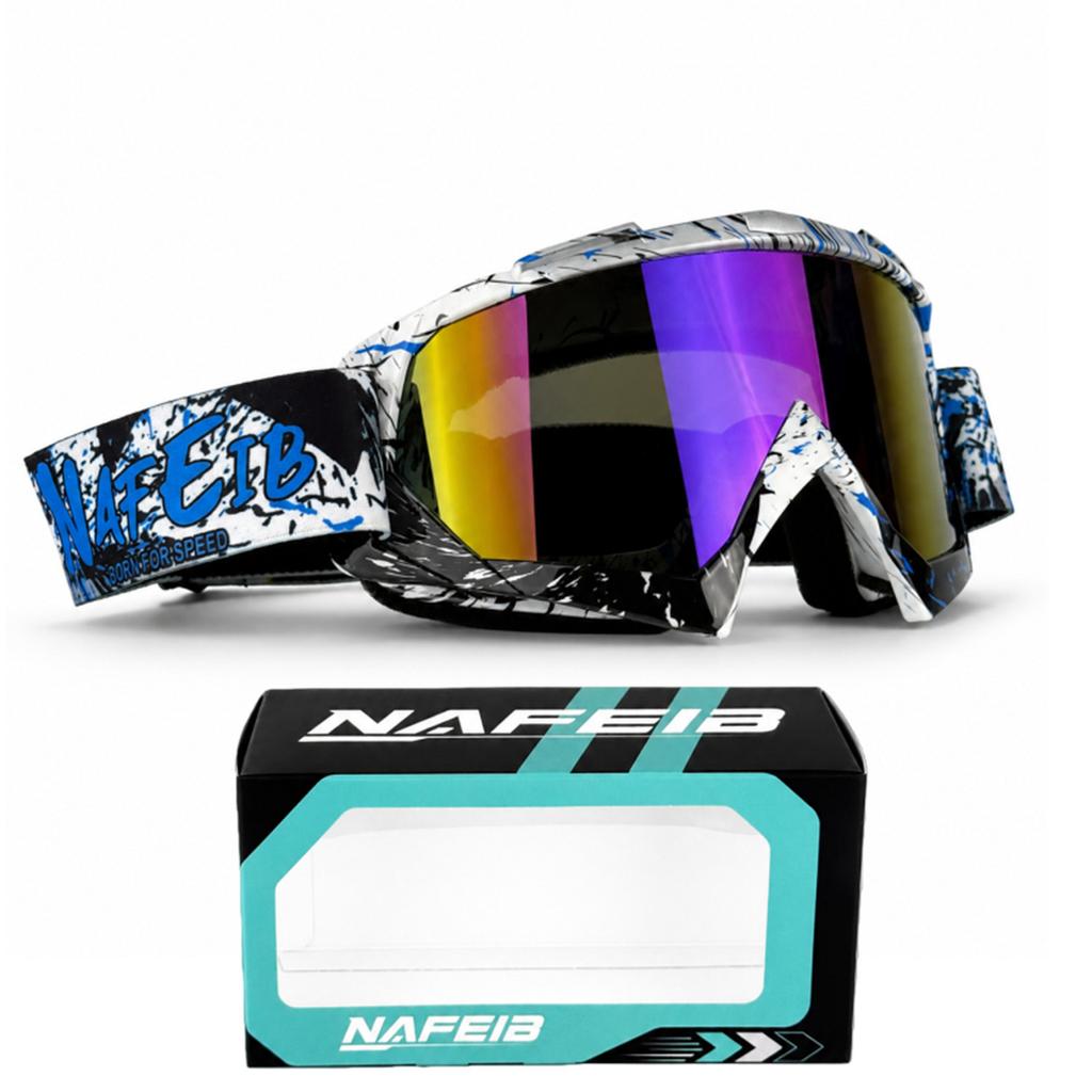 Transfer-printed goggles, cycling gear, off-road cycling glasses, motorcycle goggles, ski goggles, windproof and sandproof goggles