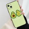 Avocado Pattern Phone Case For iPhone 17 Pro Max 14 13 12 11 15 16 Pro Max Mini 16 15 Plus 16e 17 Air Cover