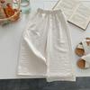 Casual Teen Girl Clothes Kids Girls Pants Solid Color Trousers Children's Pants Cute Elegant Girl Wear