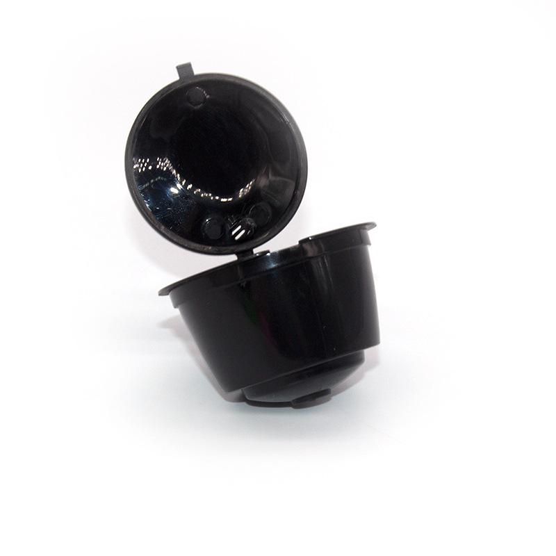 Coffee Capsule Filter: Refillable Stainless Steel & Plastic Duoqukusi Cup