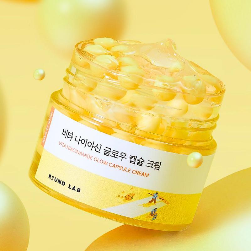 ROUND LAB Crème Capsule Éclat Niacinamide Vita 50ml