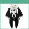 Elegant Zero Kara Hajimeru Isekai Seikatsu Twins Ram/rem Versatile Cosplay Maid Dress With Matching Headwear