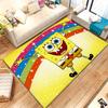 Funny S-SpongeBob Patrick Star Cartoon Living Room Non-Slip Area Rug Soft Carpet for Bedroom Playroom Sofa,Home Decor Doormat