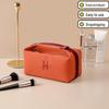 Premium Canvas Travel Makeup Bag - Large Capacity, Versatile, and Convenient for Toiletries & Storage