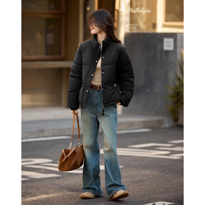 Women's Stand Collar Puffer Jacket