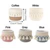 Bohemian Style Woven Storage Basket Cotton Rope Pen Holder Creative Sundries Organizer  Bedroom