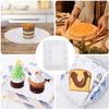140Pcs/Bag Disposable Floral Base Paper Convenient Fried Food Mat Paper Dessert Mat Paper  Kitchen
