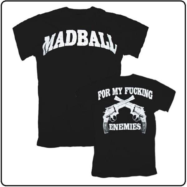 2 Sides For My F Enemies MADBALL Band Shirt Classic Black Unisex S-5XL E1795 S