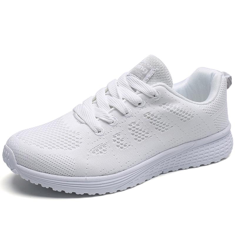 Women'S Sneaker Breatherable Women'S Sports Shoes For Woman White Sneakers Lightweight Baskets Femmes  Tennis Casual Sports