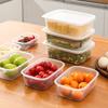 High-Efficiency Microwave & Fridge Storage Solutions: Organized Kitchen with Durable Plastic Containers & Lids