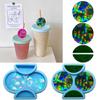 Straw Topper Attachment Silicone Mold Holographic Mold Straw Topper Resin Mold