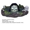 Yousheng Halloween Scary Ghost Ashtray, Spooky Resin Water Ghost Skull Ash Tray for Living Room, Home Office Desk Decor