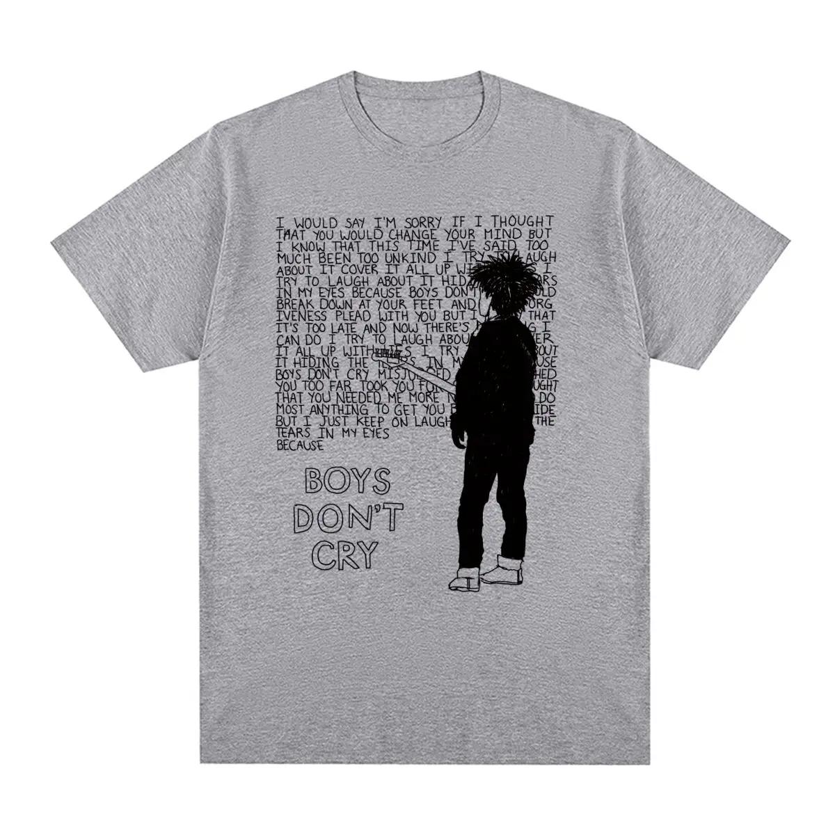 

Thhee Curree Vintage T-shirt Robert Smith Boys Don t Cry Cotton Men T shirt New Tee Tshirt Womens Tops L