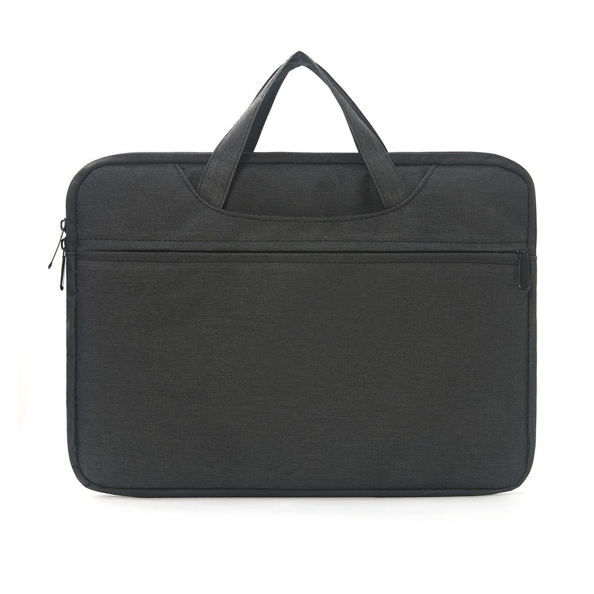 Laptop laptop bag Large capacity liner bag Crossbody portable portable shoulder computer bag чёрный