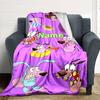 Customiz Name Personality Courage the Cowardly Dog Blanket Soft &Warm Sofa Office Bed Travel Lunch Break Blanket, Gift Suitable All Seasons