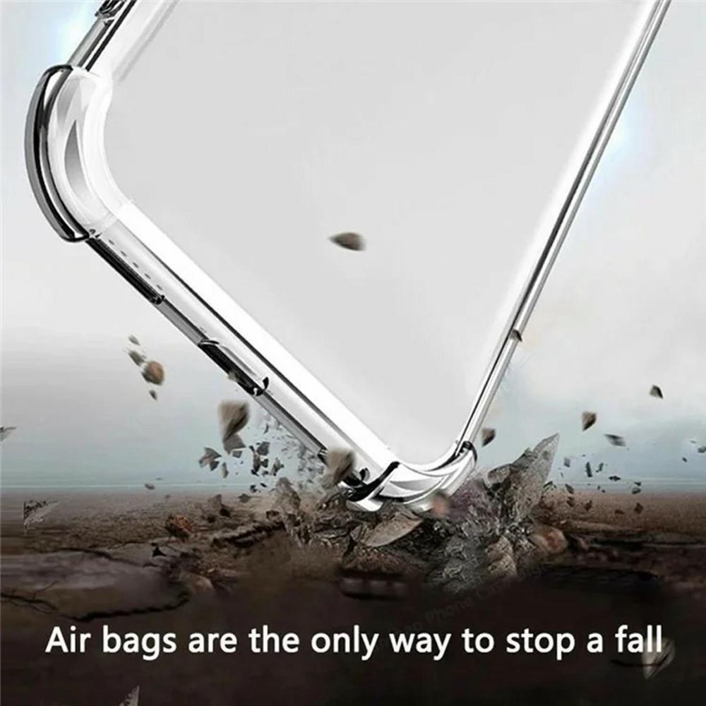 SHANWO For Motorola Edge 60 Fusion 5G TPU Clear Case 1.5mm Shockproof Mobile Phone Back Cover