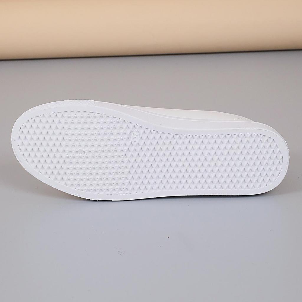 2024 Frühling Damen Übergröße Römischer Stil Weiß Schnürung Rutschfest Mode Sneaker