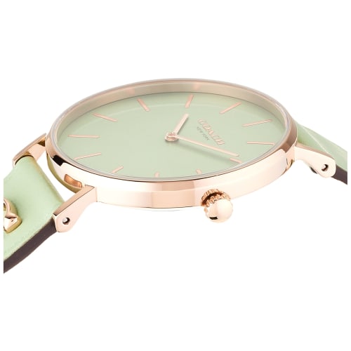 Coach Perry Quartz Watch, Women's, Leather Strap, 14503921