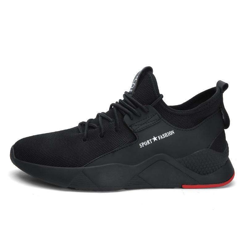 Spring 2025 Plus Size Men's Breathable Lace-up Fashion Sneakers