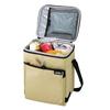 Thermos Soft Cooler 15L Sand Beige Insulated Bag 5-Layer Insulation Structure Foldable Compact Water-Repellent Fabric Box-Type Large Capacity Model