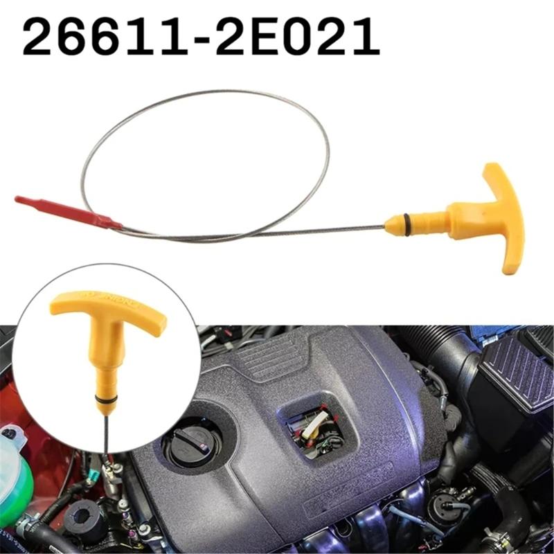 Replace 266112E021 26611-2E021 Car Engine Oil Dipstick Maintenance Accessories Accurate Measurement Oil Level Dipstick