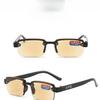 Frameless Eyeglasses Blue Light Blocking Presbyopia Eyewear Ultra Light Unisex Optical Spectacle Glasses Eye Protection