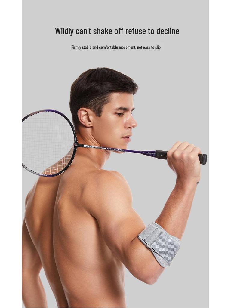 Adjustable Elastic Sports Elbow Support for Basketball, Badminton, Tennis - Compression Pads for Fitness & Joint Protection