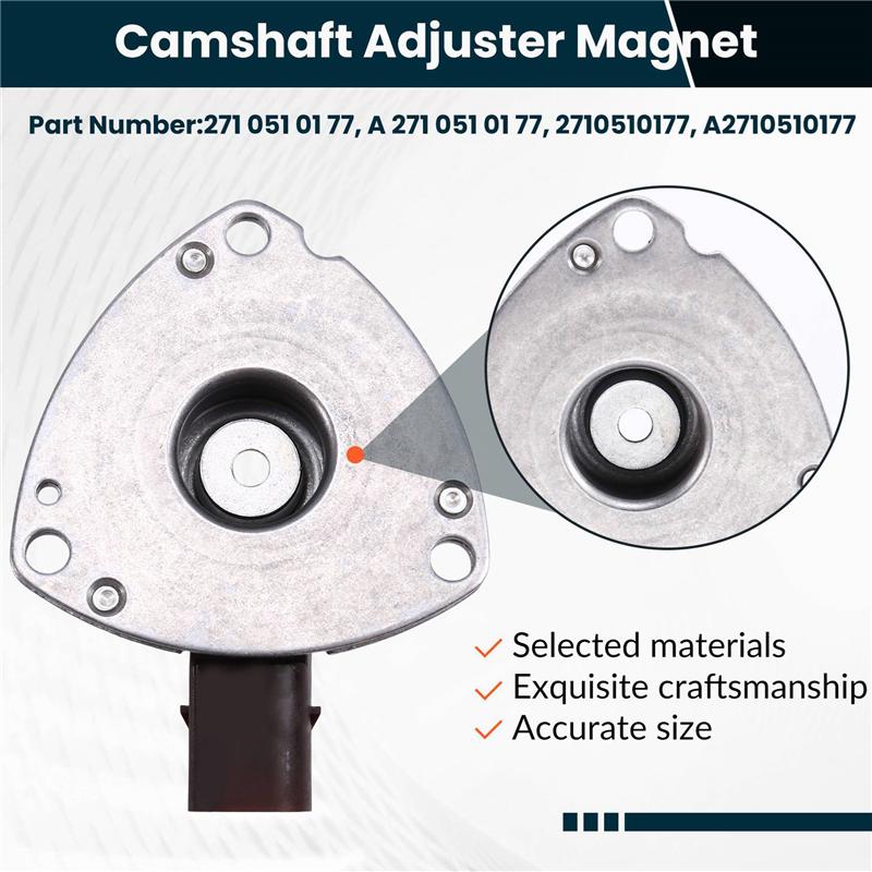 2X A2710510177 Engine Camshaft Adjuster Magnet For Mercedes W203 C230 2003-2005 2710510177-A99D