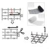 Anti-Cat Dog Net Spike Thorn Weatherproof White/Black