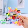 5Pcs Twisted Ring Magic Figet Trick Rope Education Stress Relief Toys for Kid Birthday Party Favors School Rewards Goodie Bag