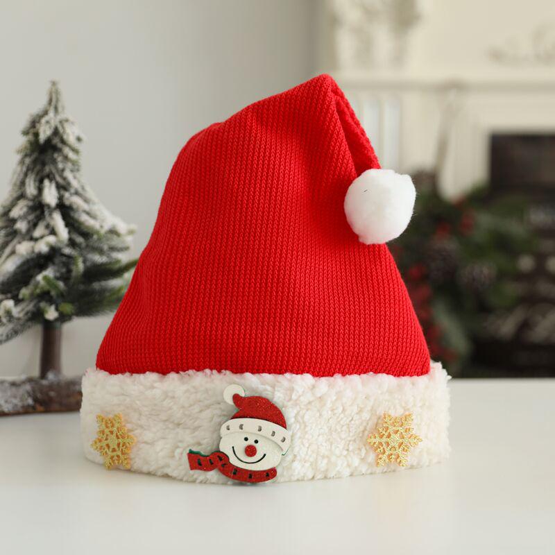 2025 Luminous Christmas Hat: Snowman & Reindeer Design for Kids & Adults